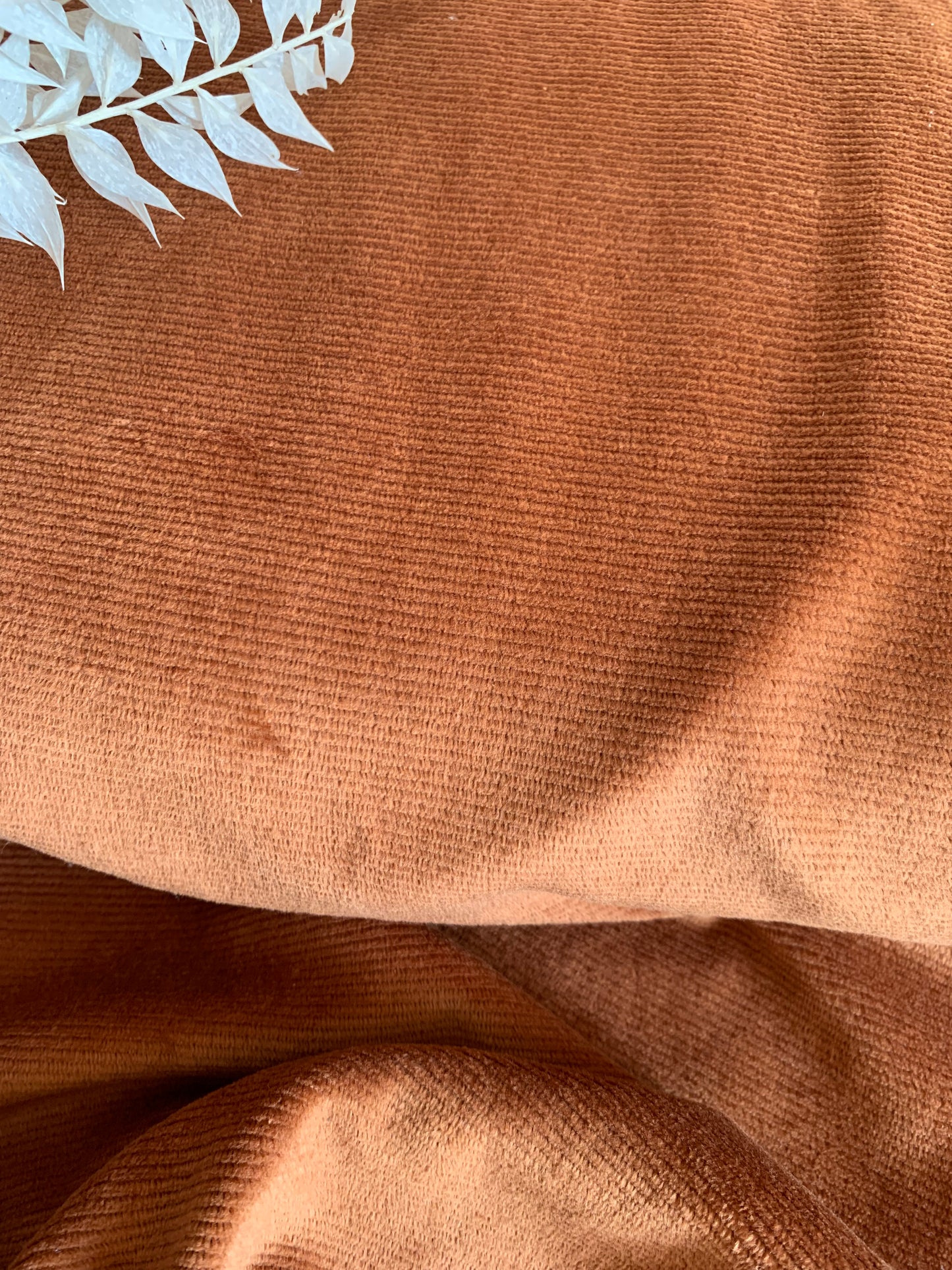 Jersey Velours Cognac