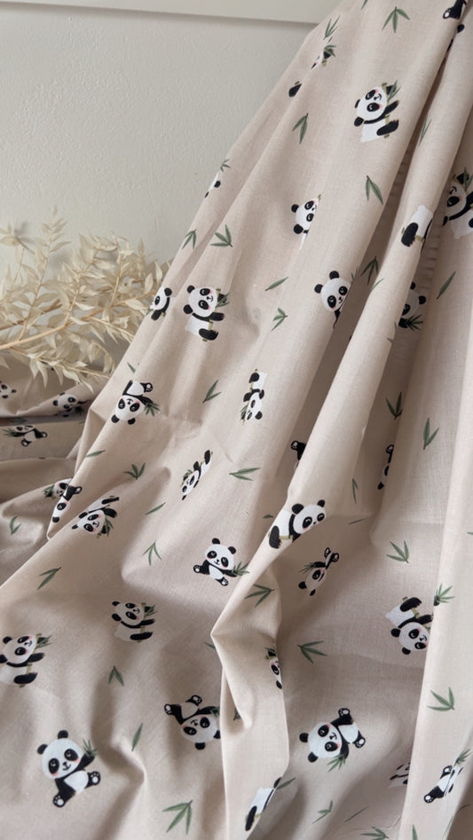 Koda Panda Cement Printed Cotton