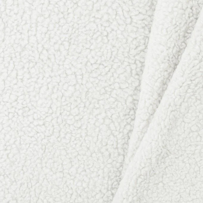 Tissu Mouton De Coton Écru