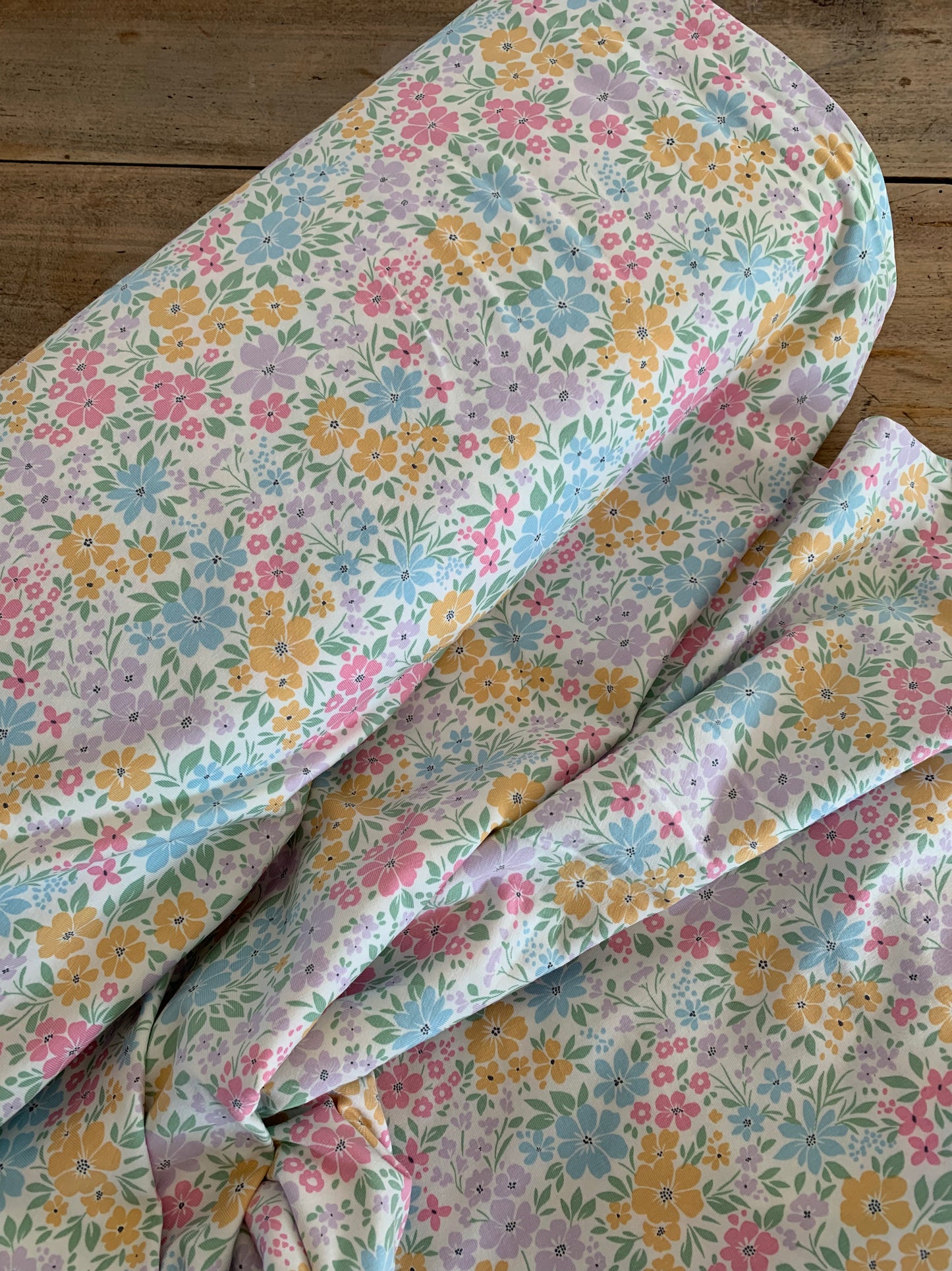 Jersey de Coton Fleuri Champêtre
