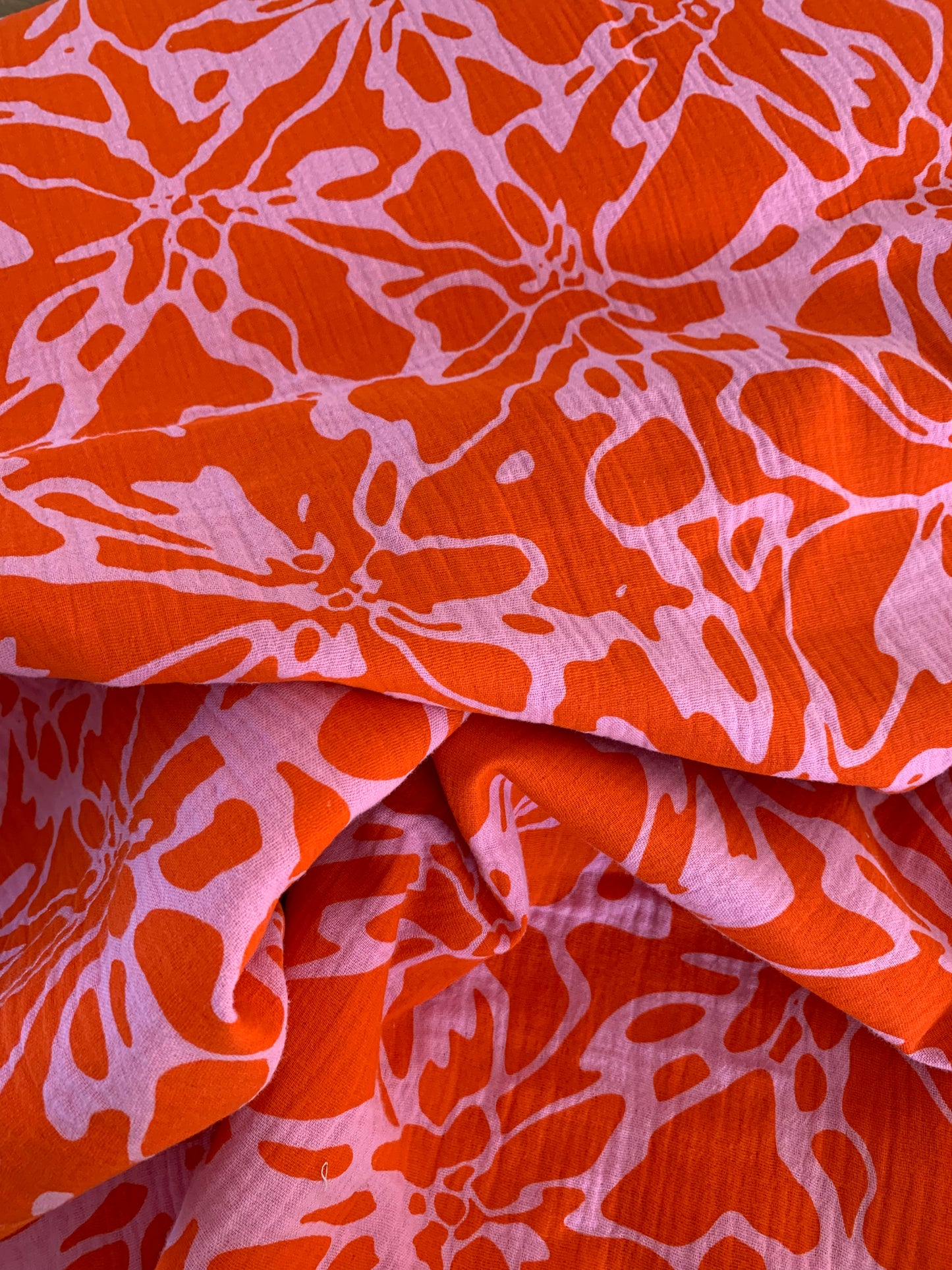 Double Gaze Abstrait Rose