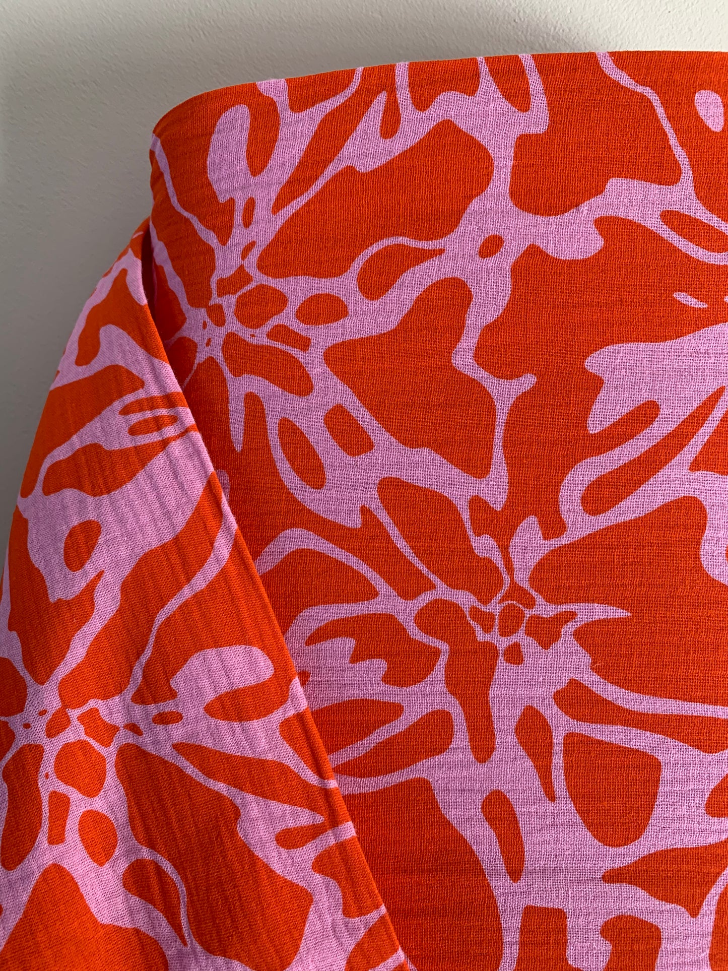 Double Gaze Abstrait Rose