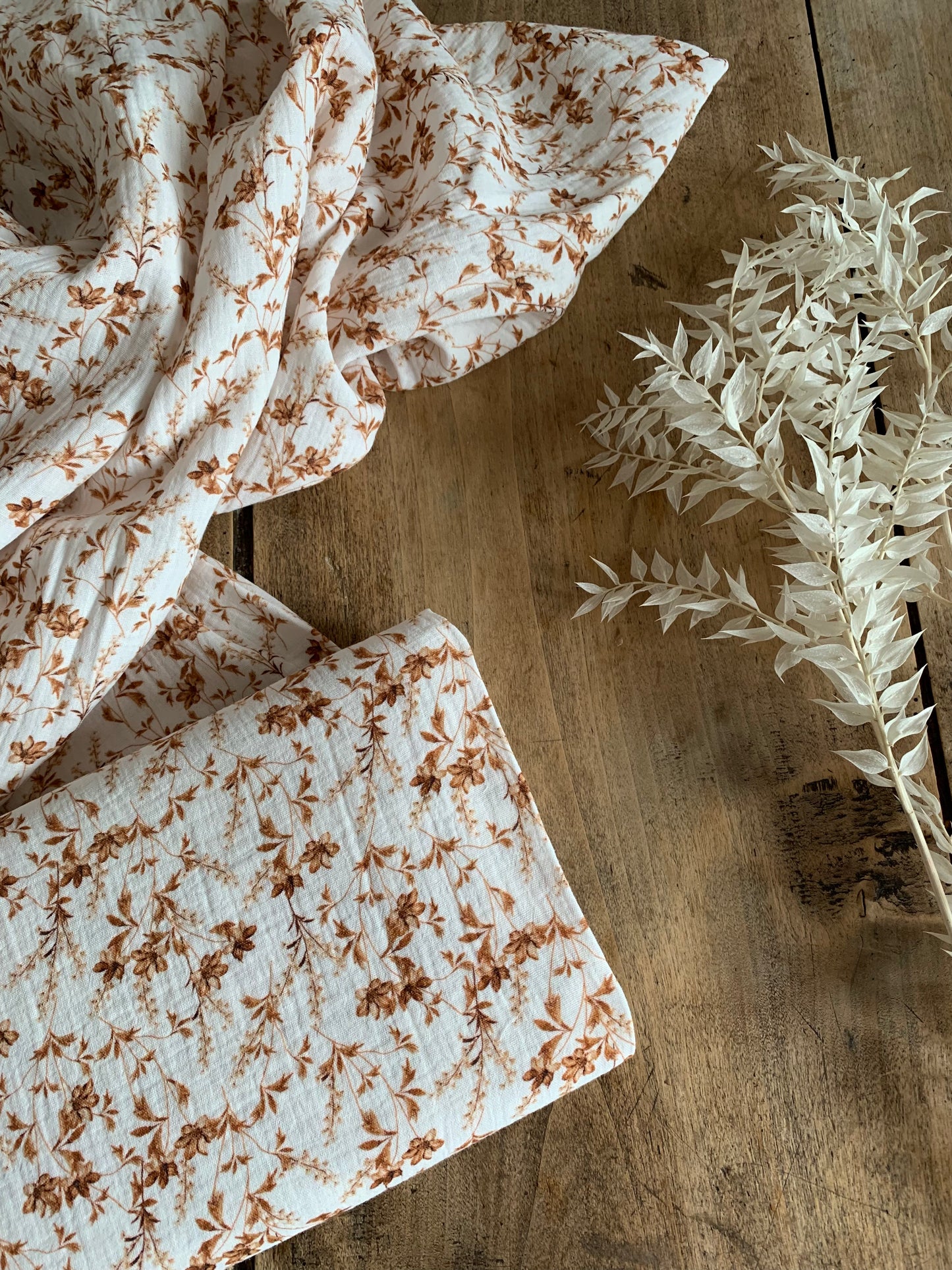 Double Gaze Fleur Marron