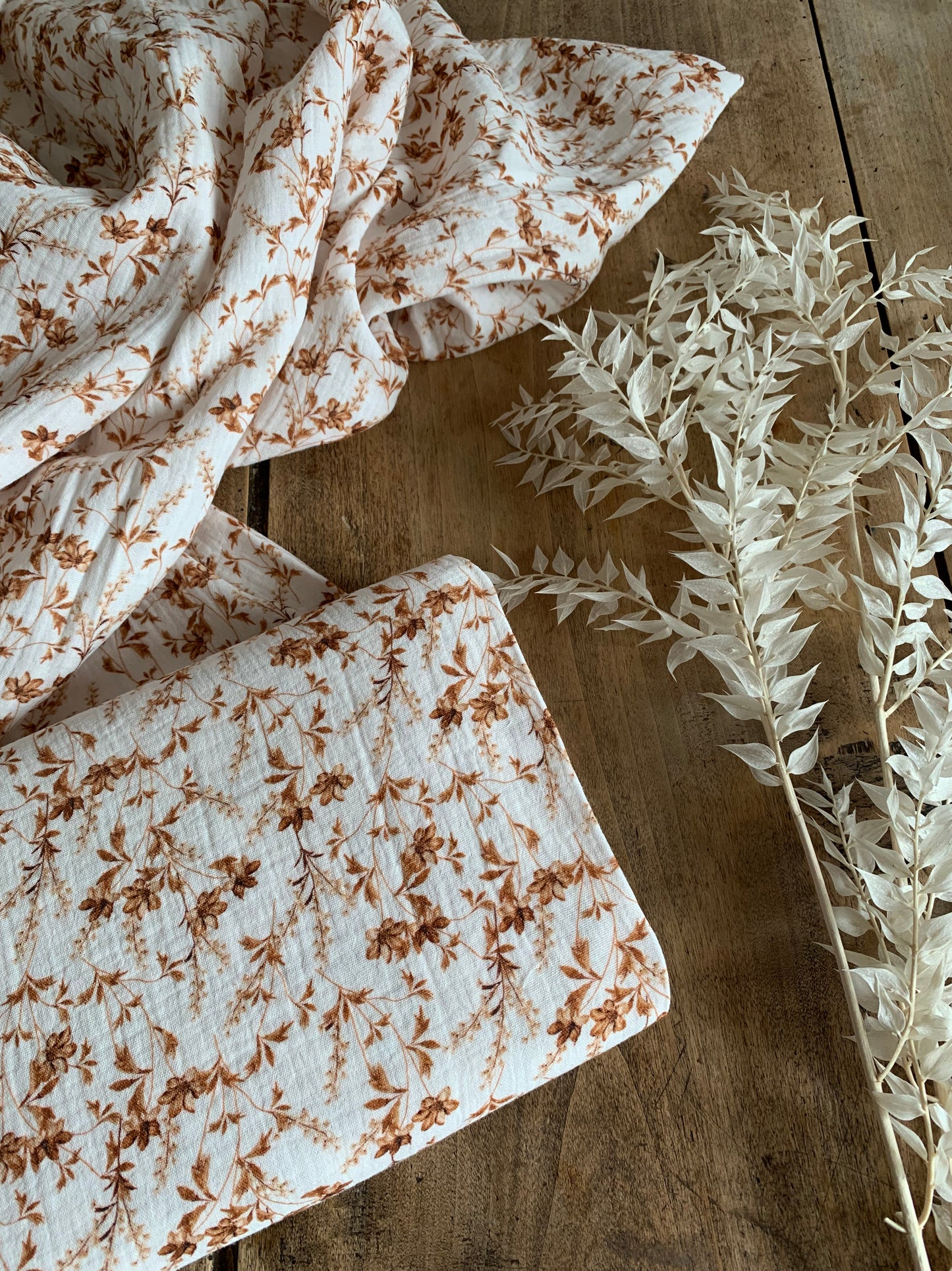 Double Gaze Fleur Marron