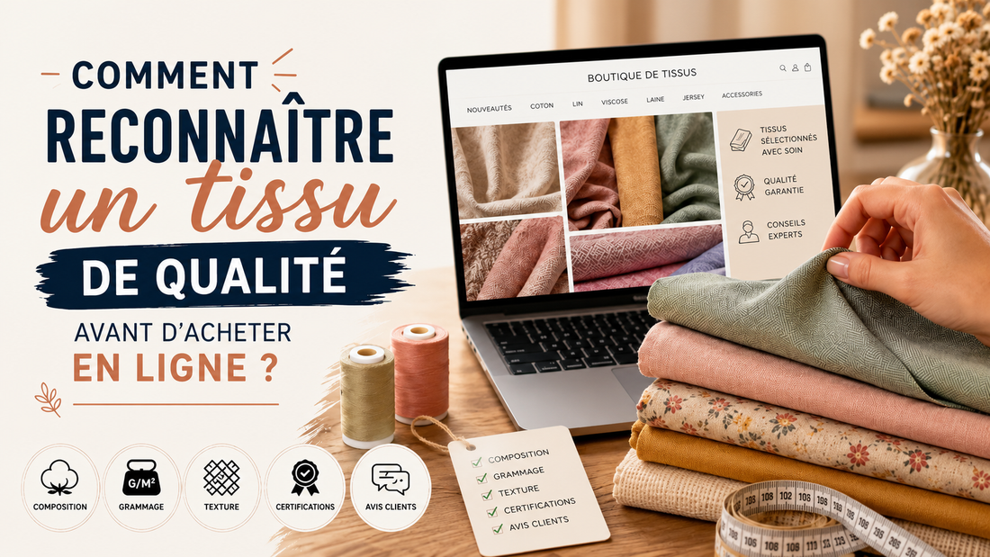 Comment reconnaître un tissu de qualité avant d’acheter en ligne ?