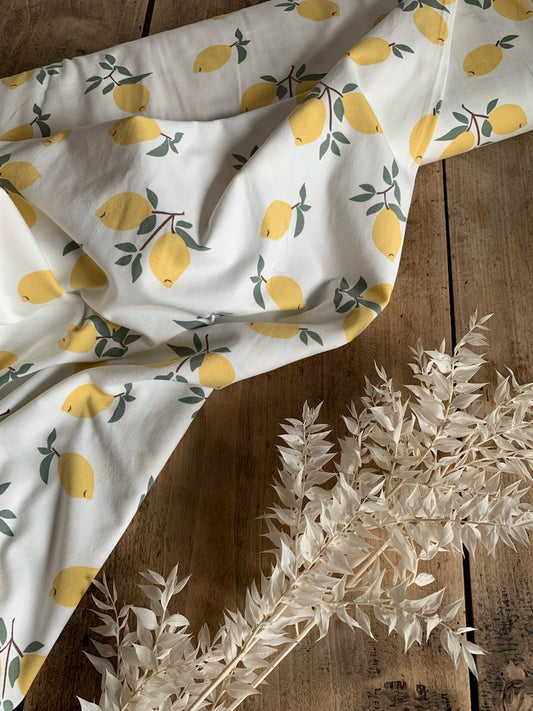 Jersey de coton Citron