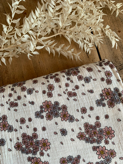 Double Gaze Feuilles De Fleurs