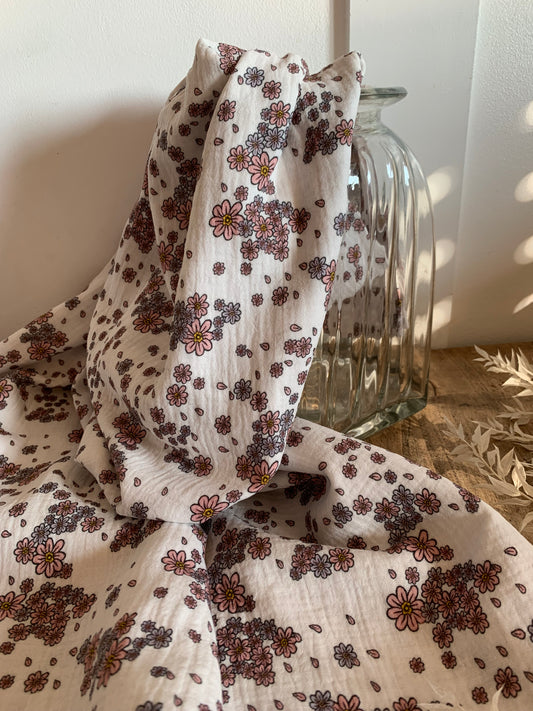 Double Gaze Feuilles De Fleurs