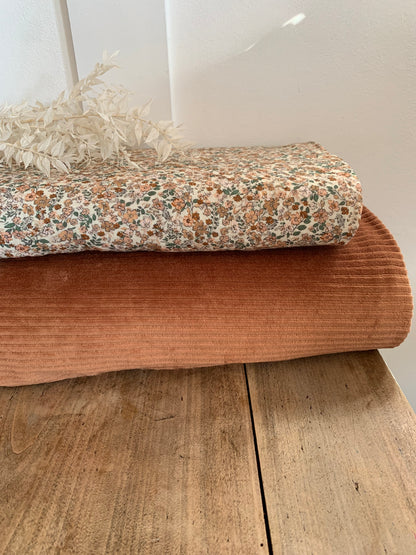 Double Gaze - Fleur Tendance Cacao