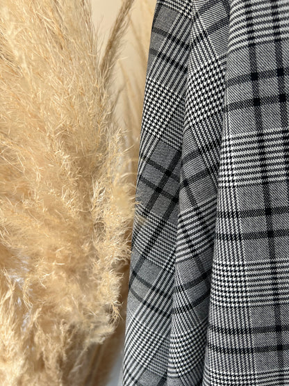 Tartan Gris / Noir