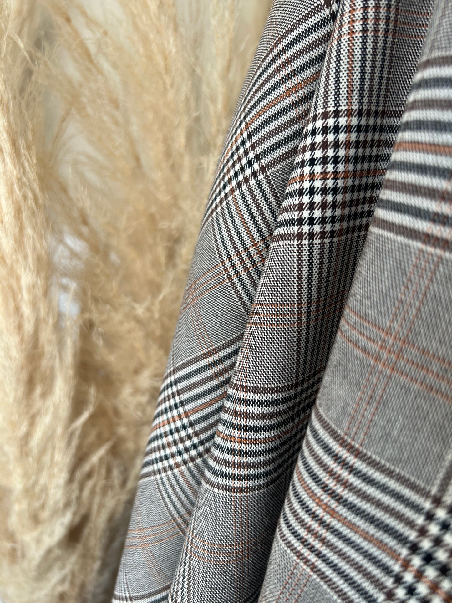 Tartan Gris / Camel