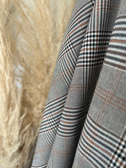Tartan Gris / Camel