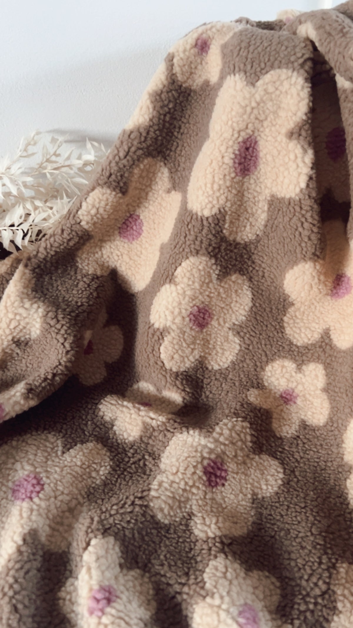 Sherpa Teddy Jacquard - Beige / Taupe