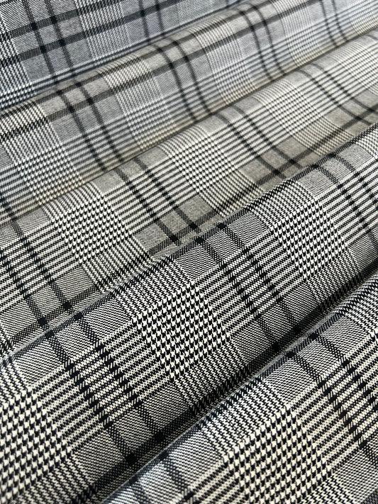 Tartan Gris / Noir