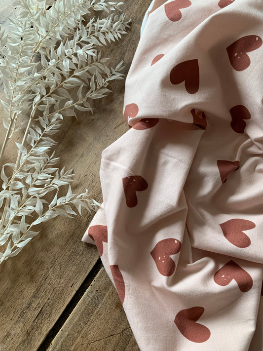 Jersey de coton Cœur
