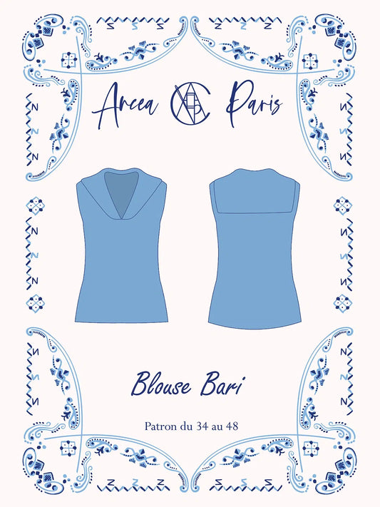 Patron de couture Blouse Bari