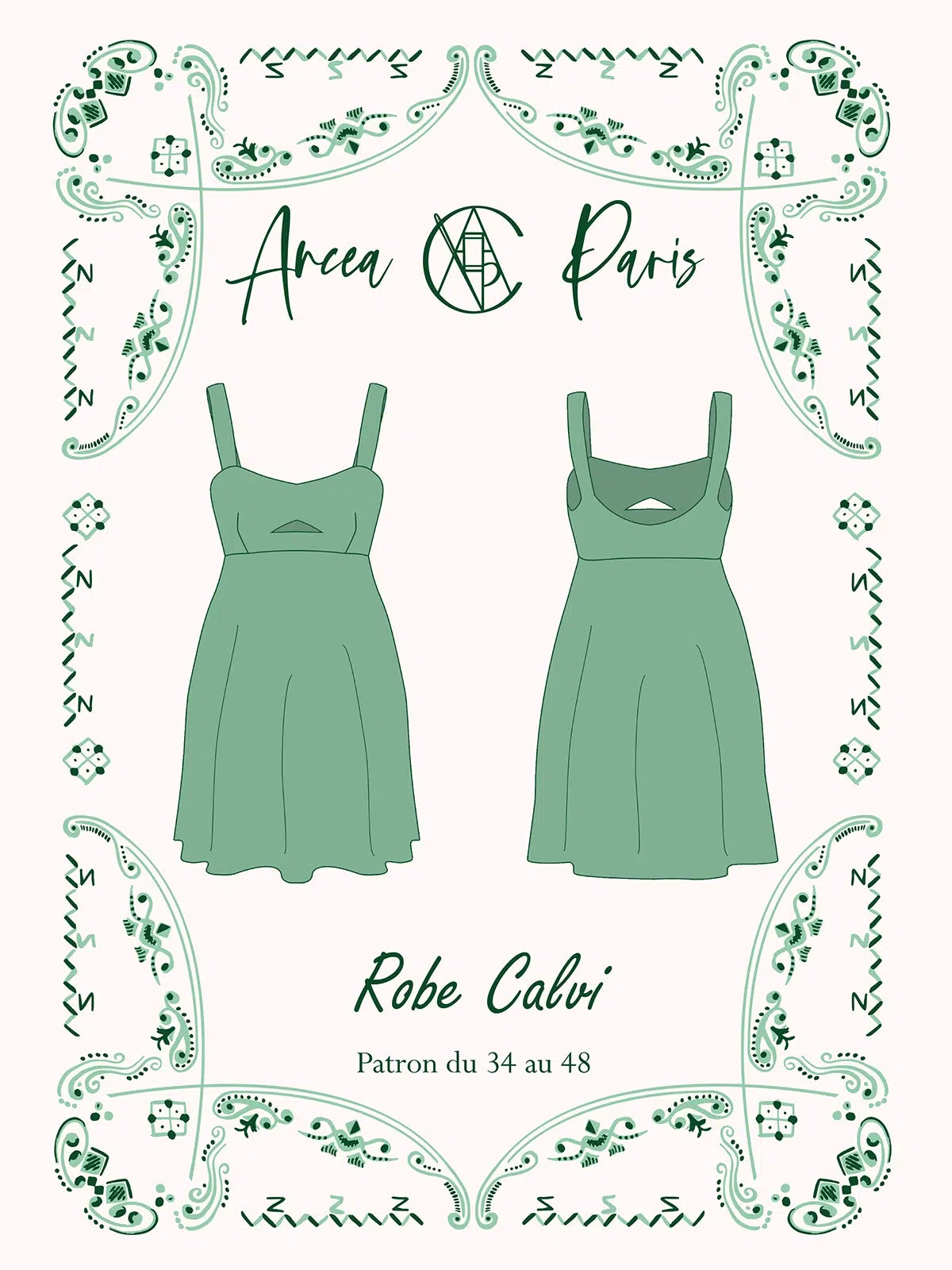 Patron de couture Robe Calvi