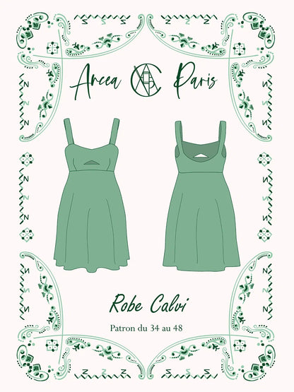 Patron de couture Robe Calvi