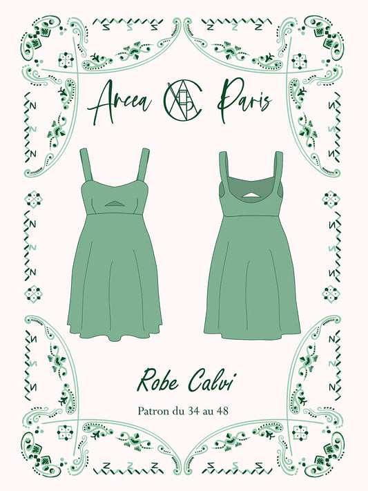 Patron de couture Robe Calvi