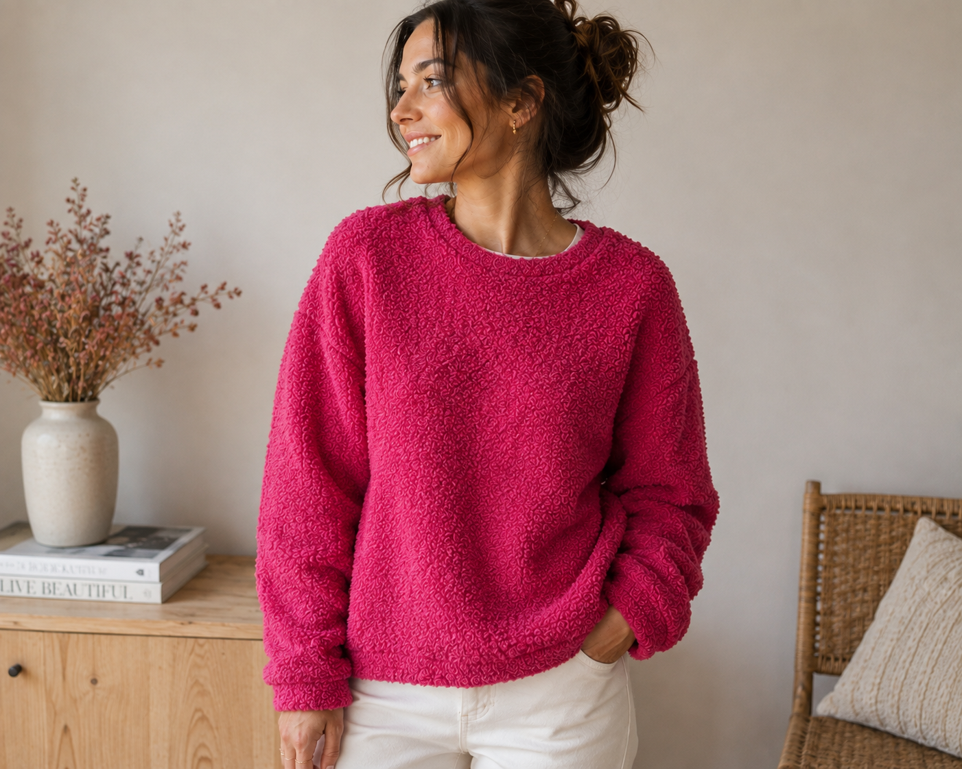 Bouclette Fuchsia