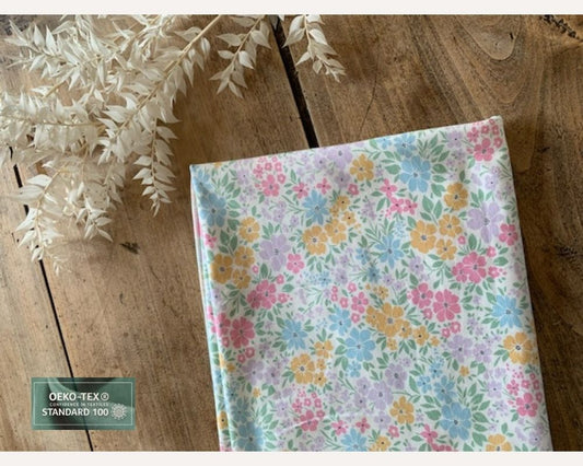 Jersey de Coton Fleuri Champêtre