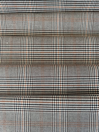 Tartan Gris / Camel