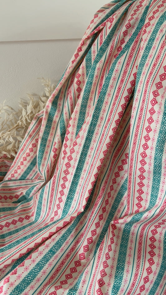Coton Imprimé Jade