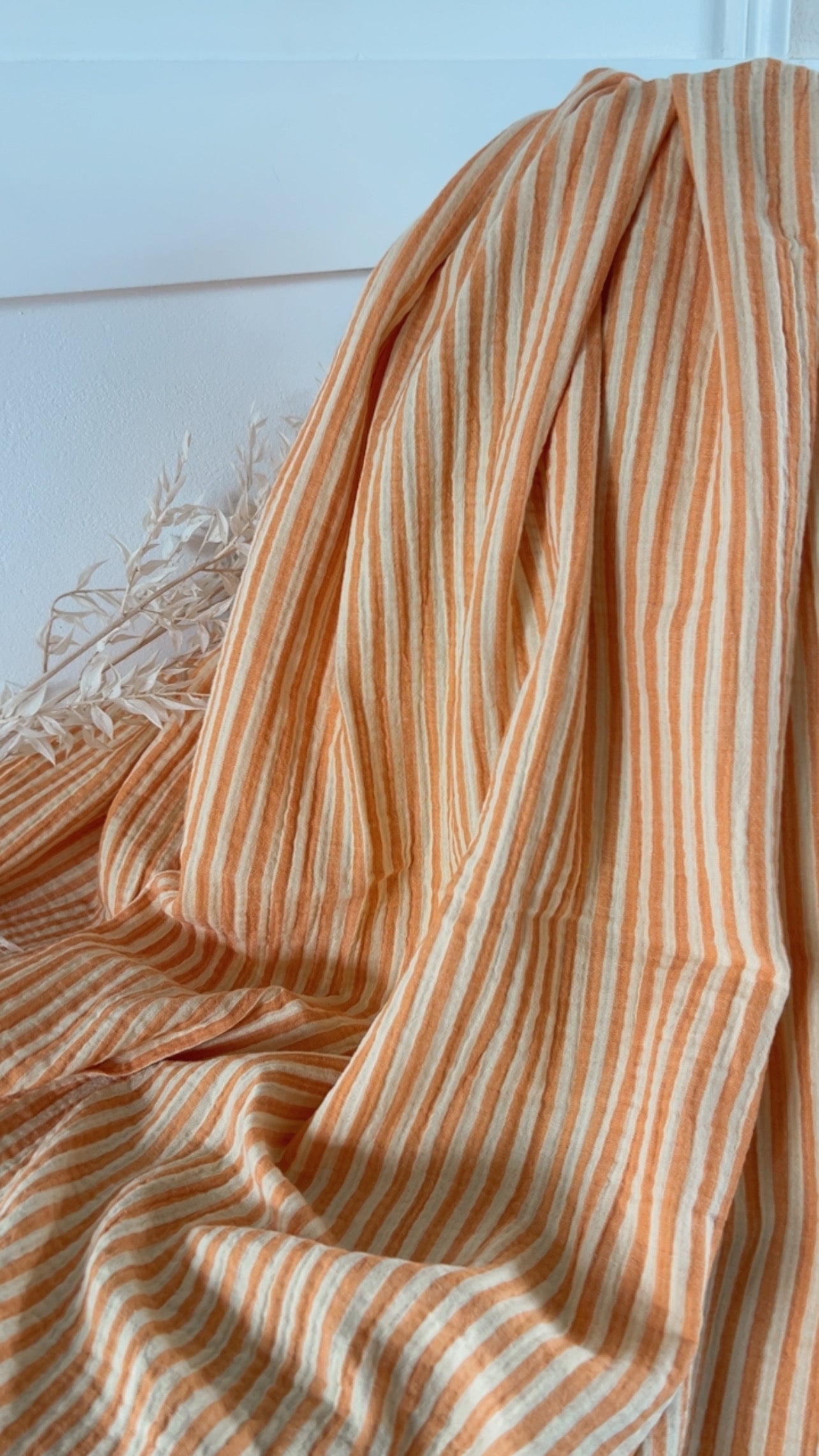 Double Gaze Rayures Lemon & Mangue