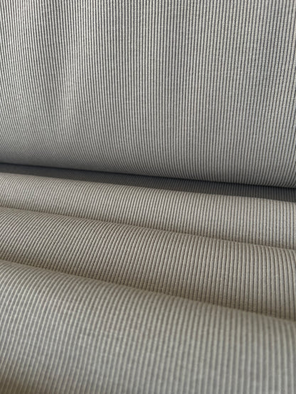 Jersey Côtelé Taupe