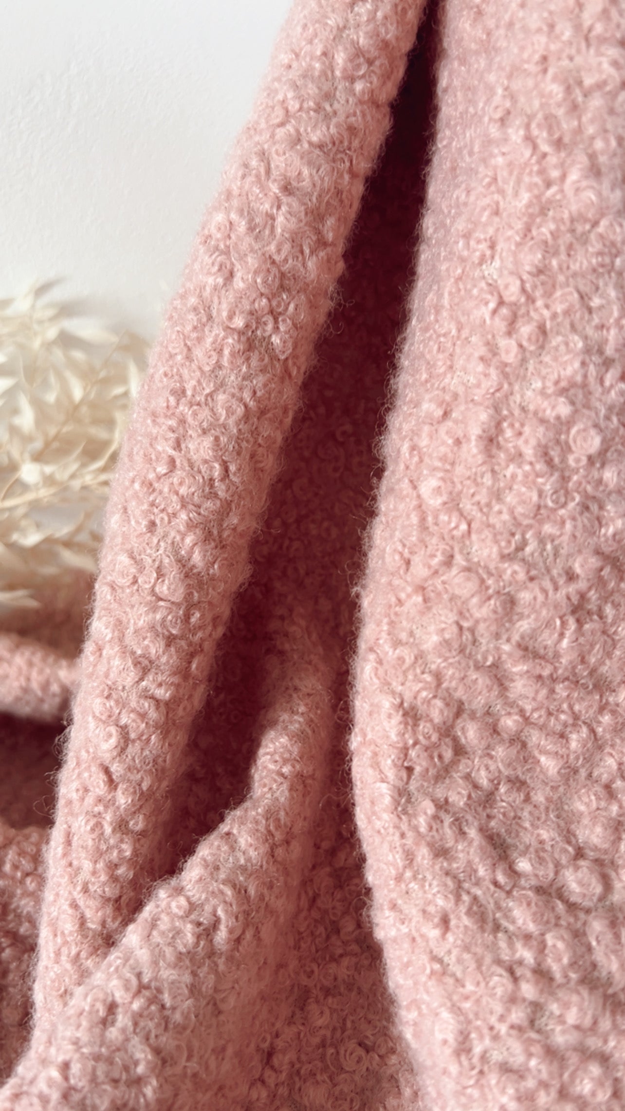 Bouclette Vieux Rose