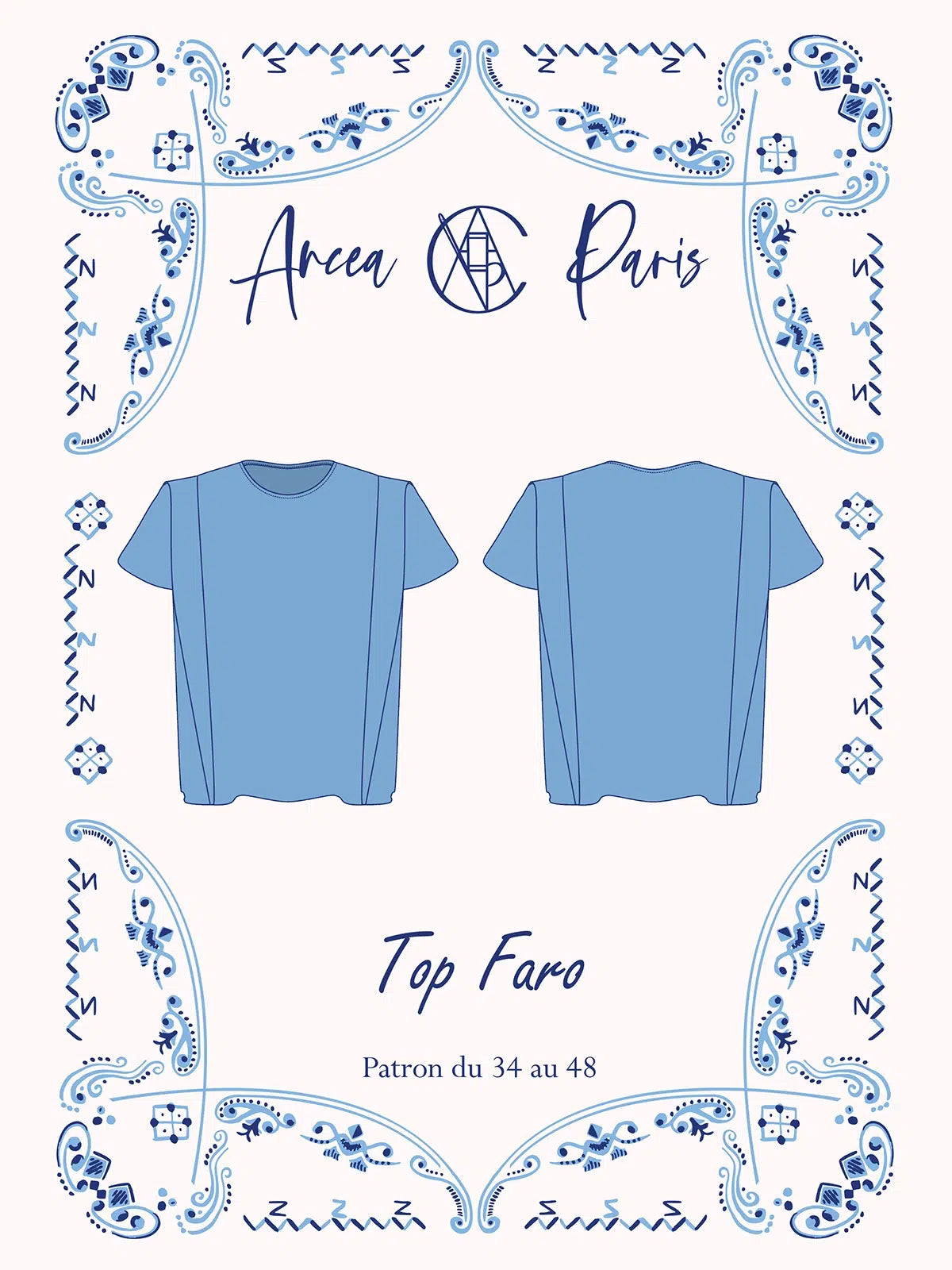Patron de couture Top Faro