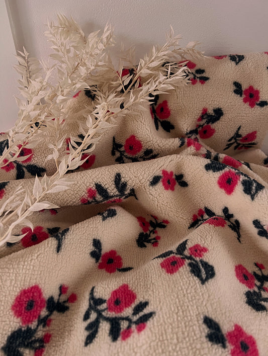 Pre commande 10 octobre Sherpa Alina Ecru / Rose