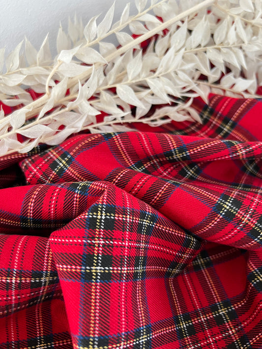 Tissu Tartan Écossais