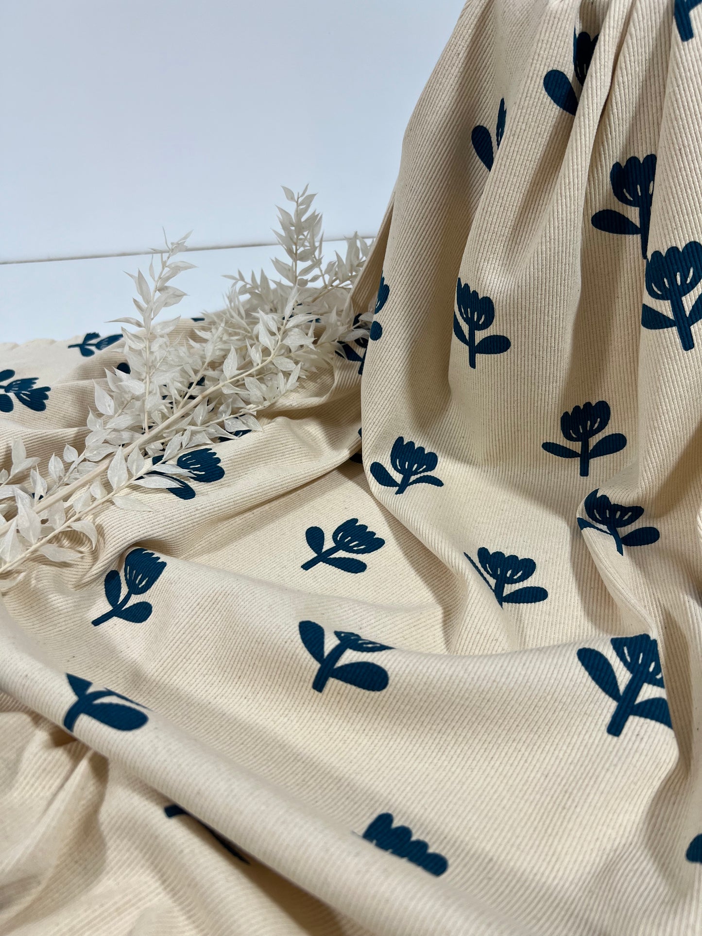 Jersey tulipes Bleues