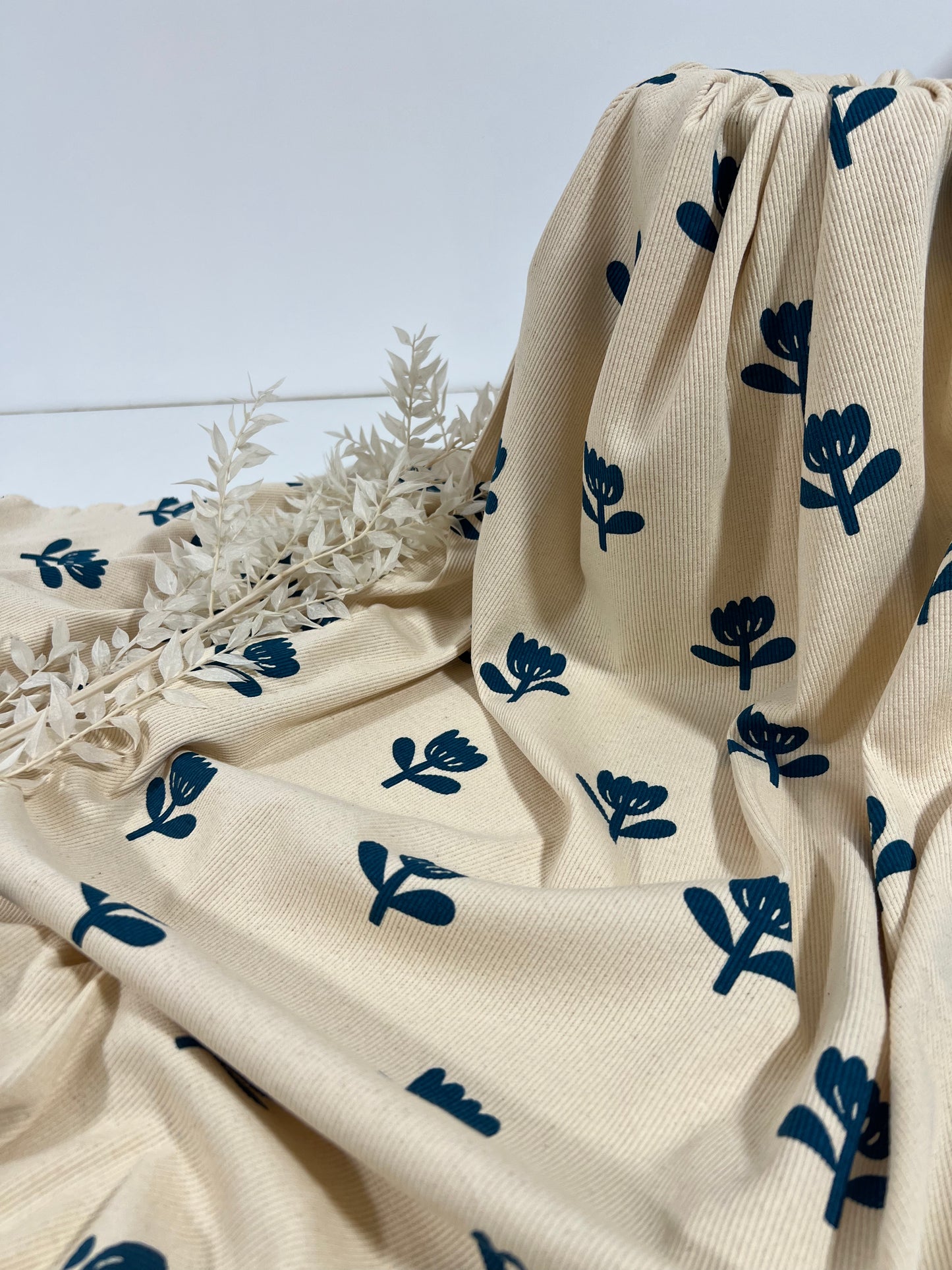 Jersey tulipes Bleues
