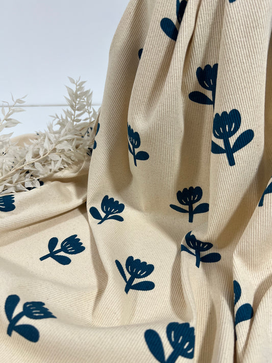 Jersey tulipes Bleues