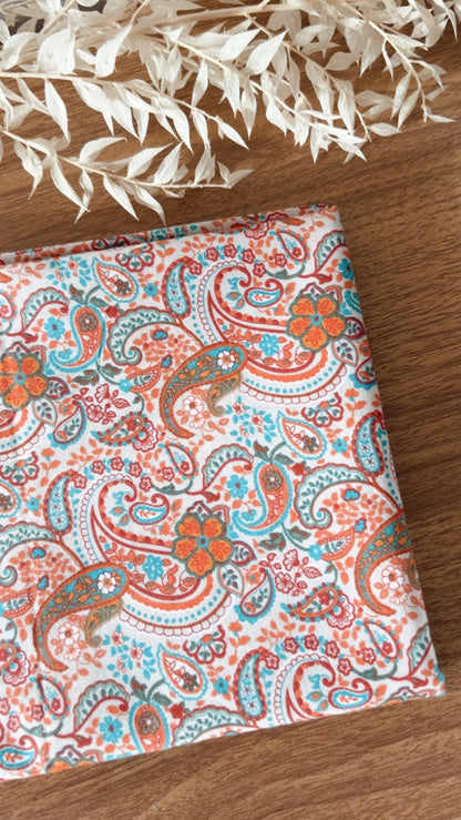 Popeline Paisley Bohème