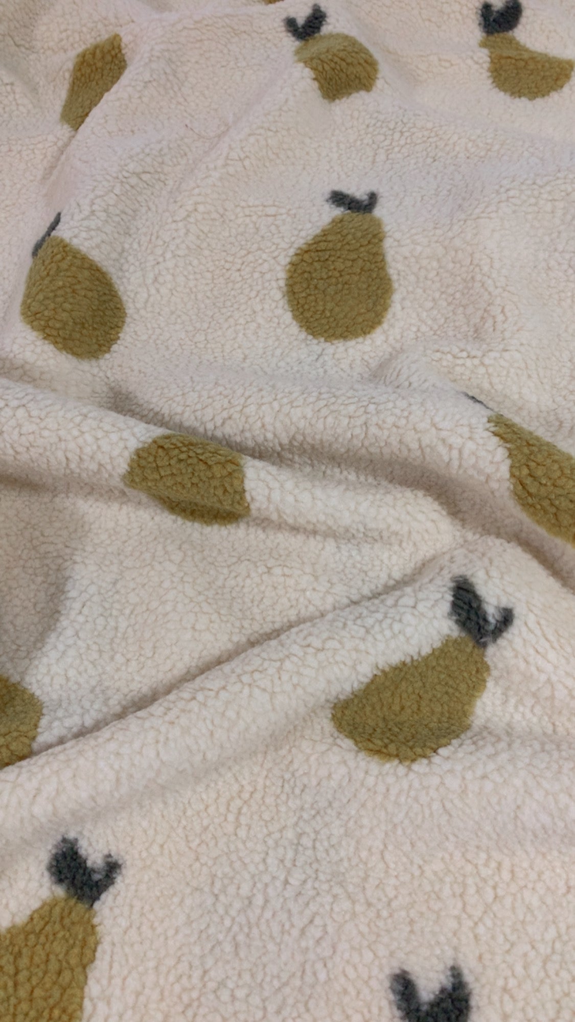 Teddy Jacquard Poires