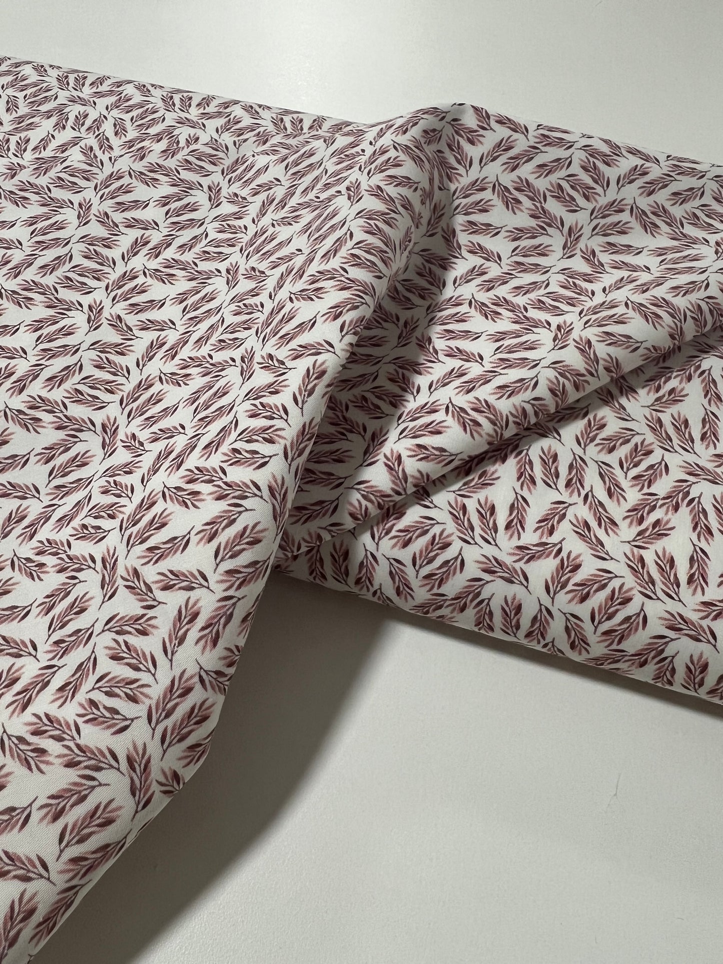 Popeline de Coton Feuillages