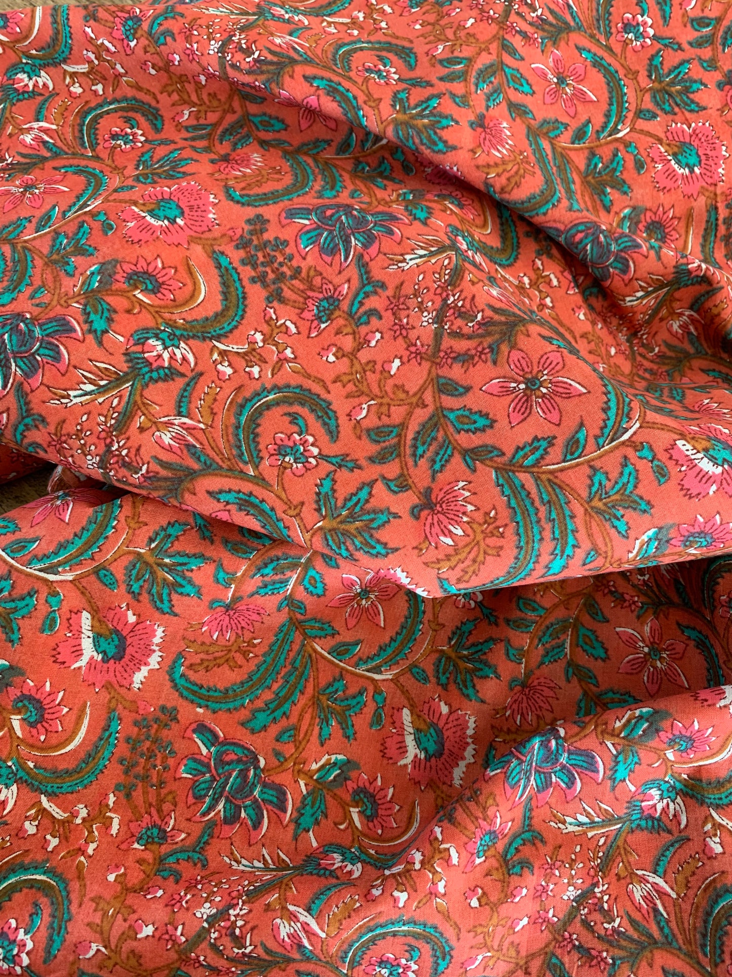 Voile Indien Rose