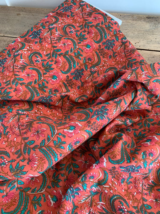 Voile Indien Rose
