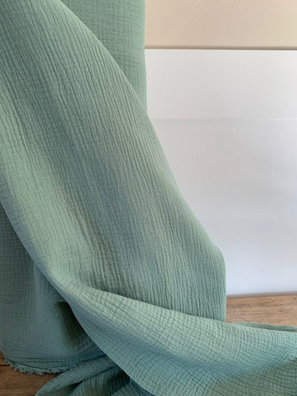 Double gaze Vert Menthe