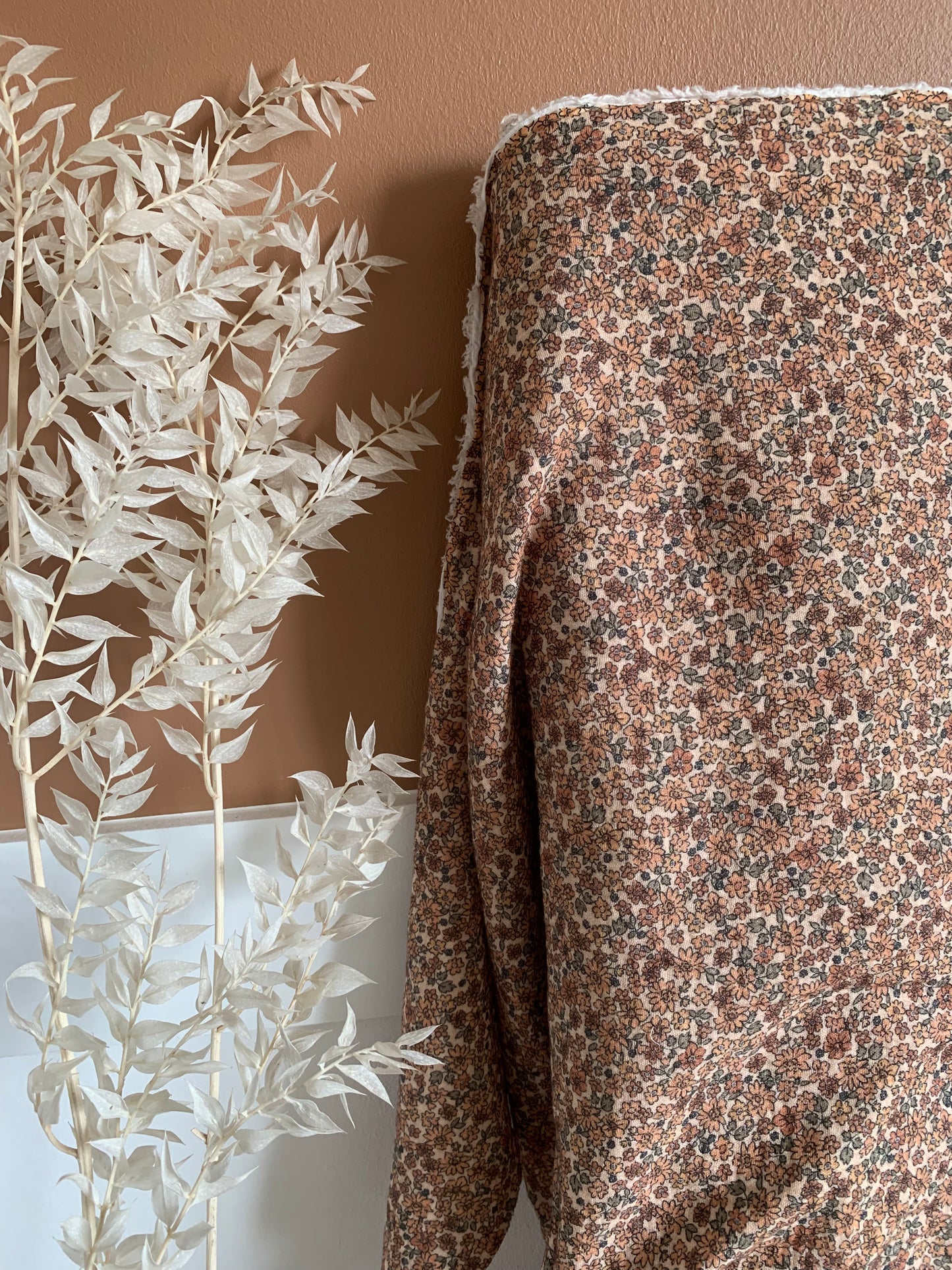 Double Gaze Petites Fleurs Cacao (Précommande S35)