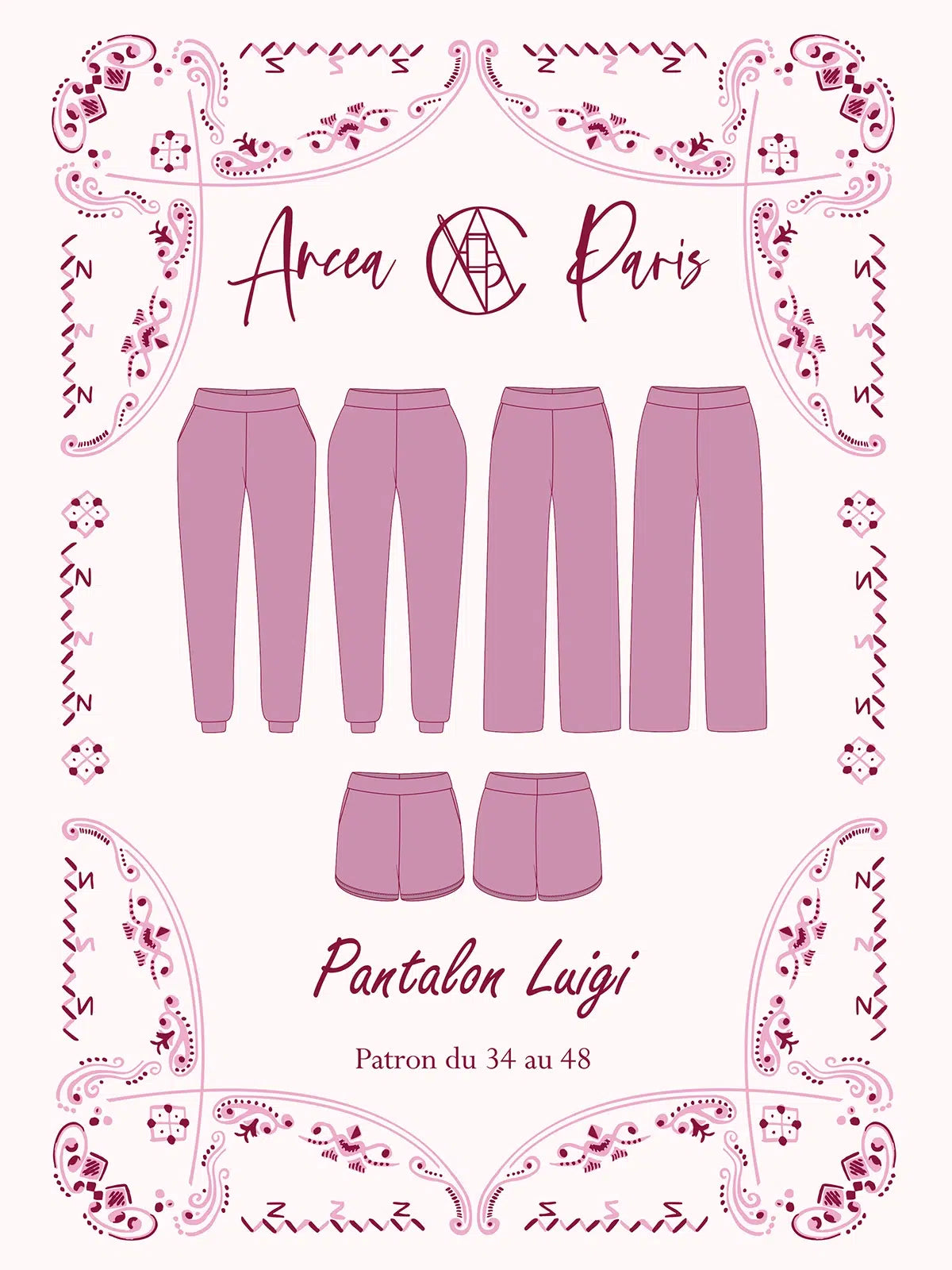 Patron de couture Pantalon Luigi