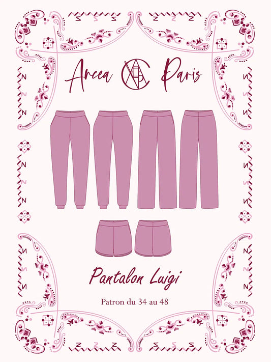 Patron de couture Pantalon Luigi