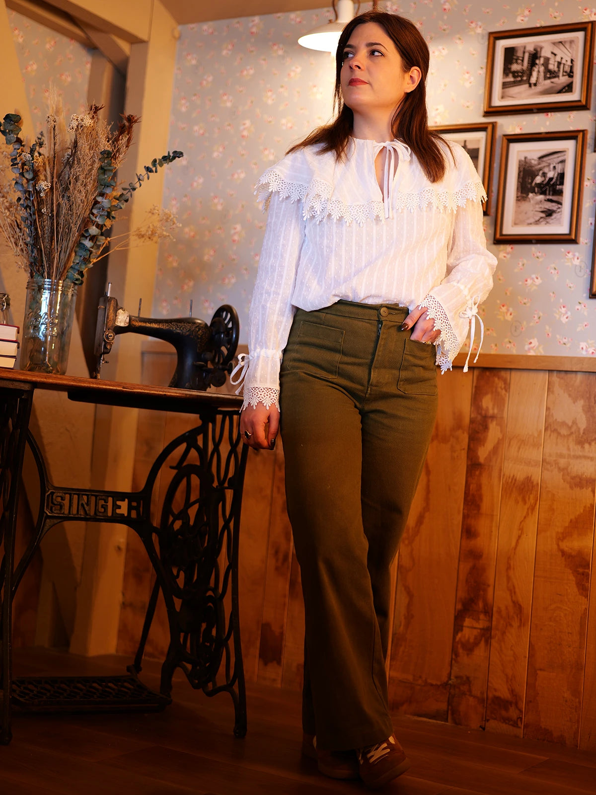 Patron Couture Blouse Lucette