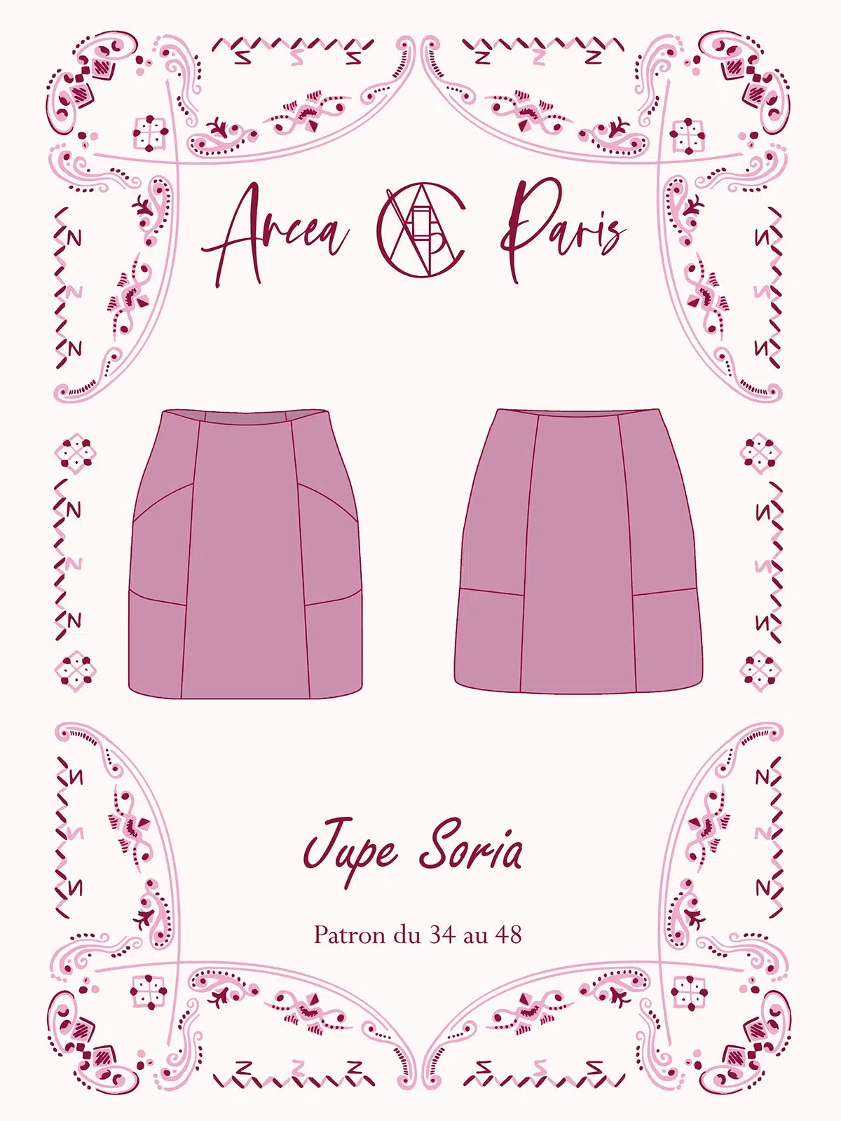 Patron de couture Jupe Soria