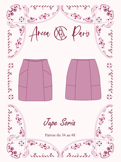 Patron de couture Jupe Soria