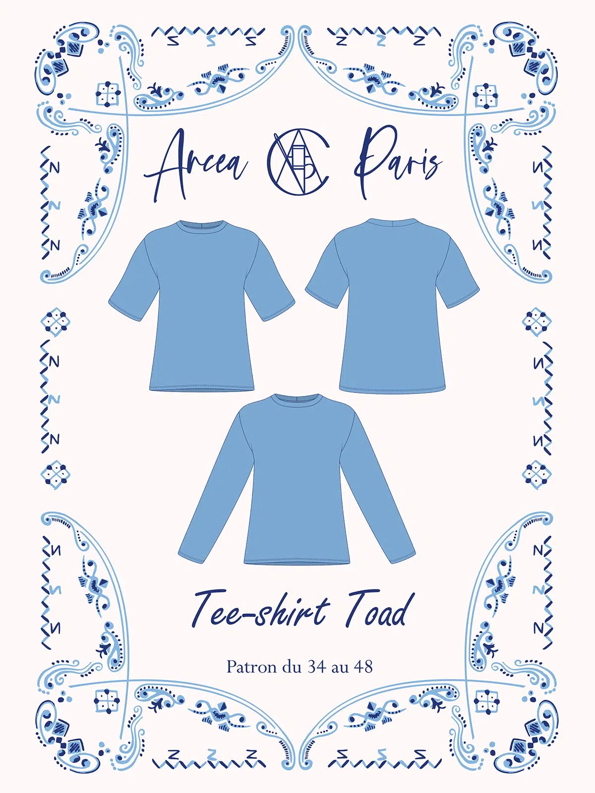 Patron de couture Tee-shirt Toad