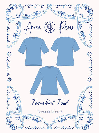 Patron de couture Tee-shirt Toad